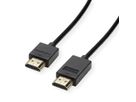 ROLINE Câble HDMI Ultra HD avec Ethernet, 4K, actif, M/M, noir, 2 m