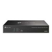 TP-Link NVR1004H-4P NVR Enregistreur vidéo en réseau 4-CH, 4x PoE