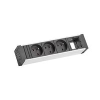 BACHMANN VENID 3xUTE 1xCM 0,2m GST18 schwarz