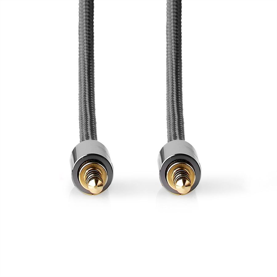 Nedis 3.5mm Verbindungskabel ST / ST, grau, 5 m