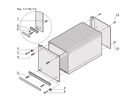 SCHROFF Montagematerial für eine HF-Kassette - BEFEST.TEILE HF-KASSETTE