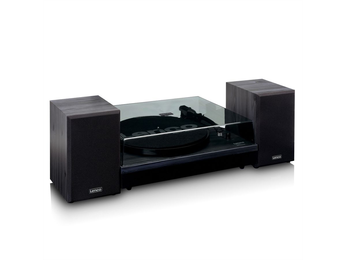 Lenco Platine vinyle LS-301BK, noir