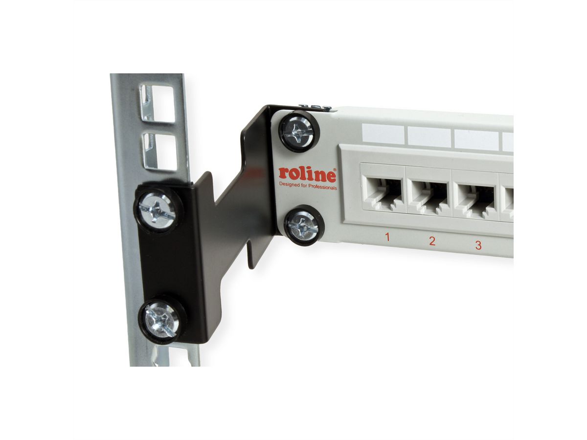 VALUE Extension de profondeur pour armoire 19 pouces, métal, 101,5mm, 1U