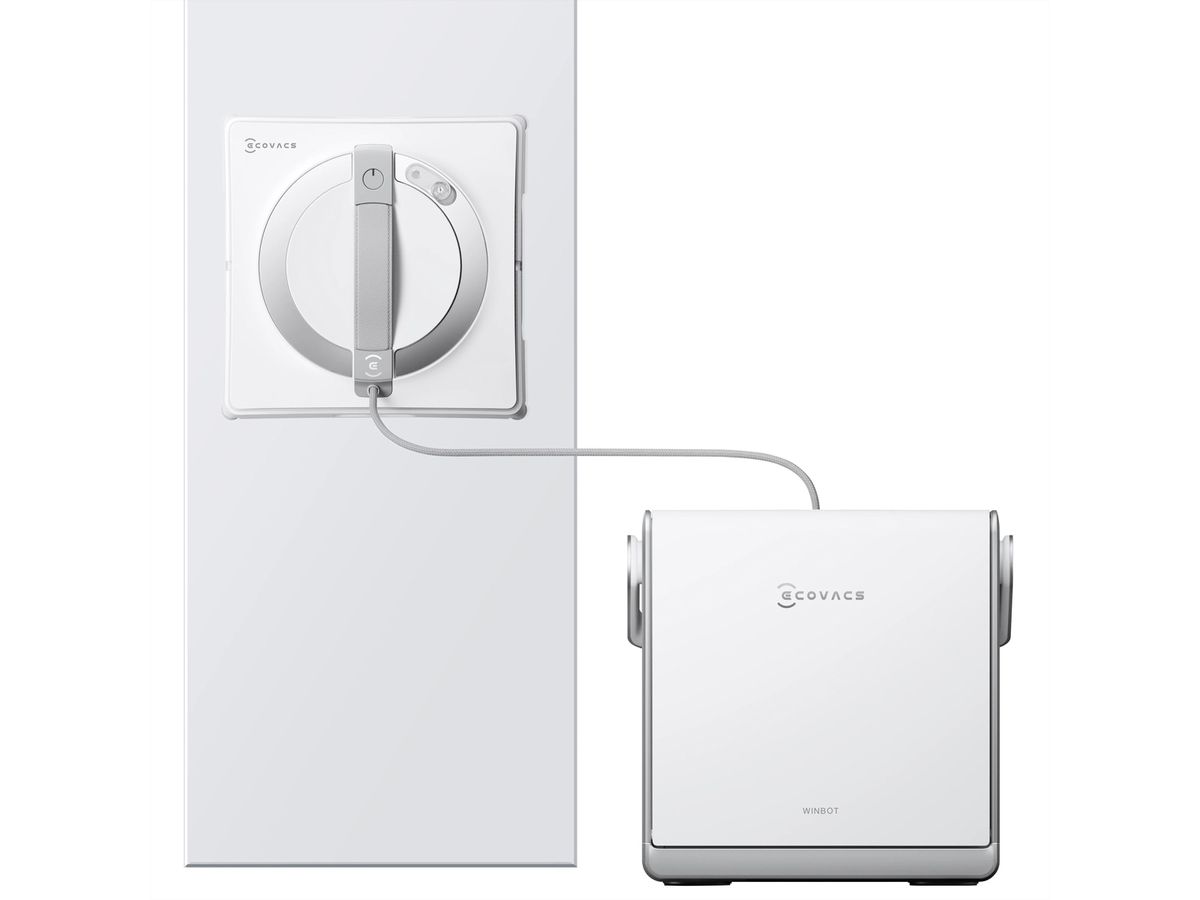 Ecovacs nettoyeur de vitres W2 PRO, Winbot, blanc