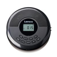Lenco CD-340BK tragbarer CD MP3 Player mit Bluetooth , Schwarz