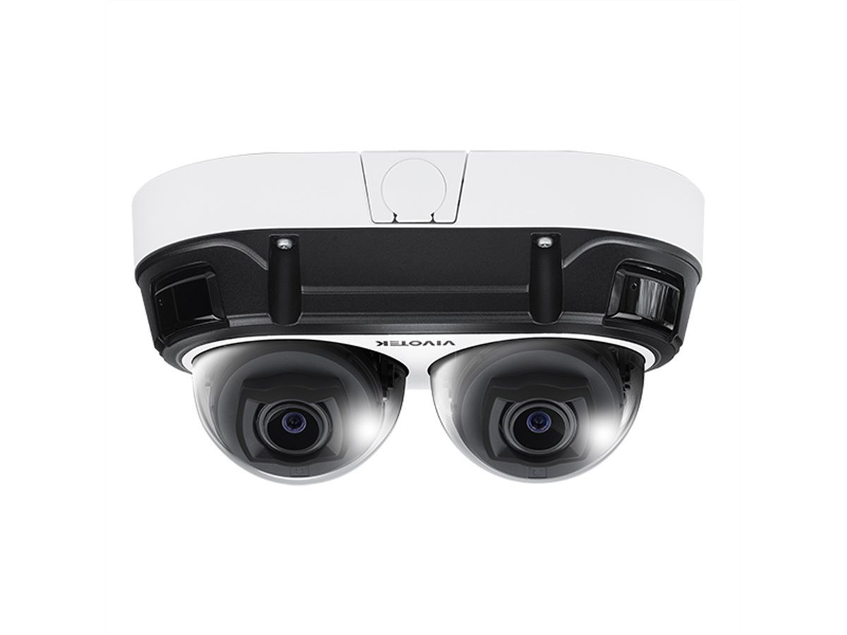 Vivotek MA9311-EHTV Vandal-Multisensor Kamera 2x 5 MP, 30-96°, IR-LED 20m