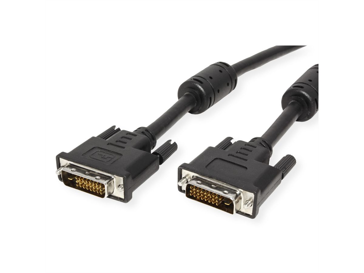 ROLINE Monitorkabel DVI, ST-ST, (24+1) dual link, 3 m