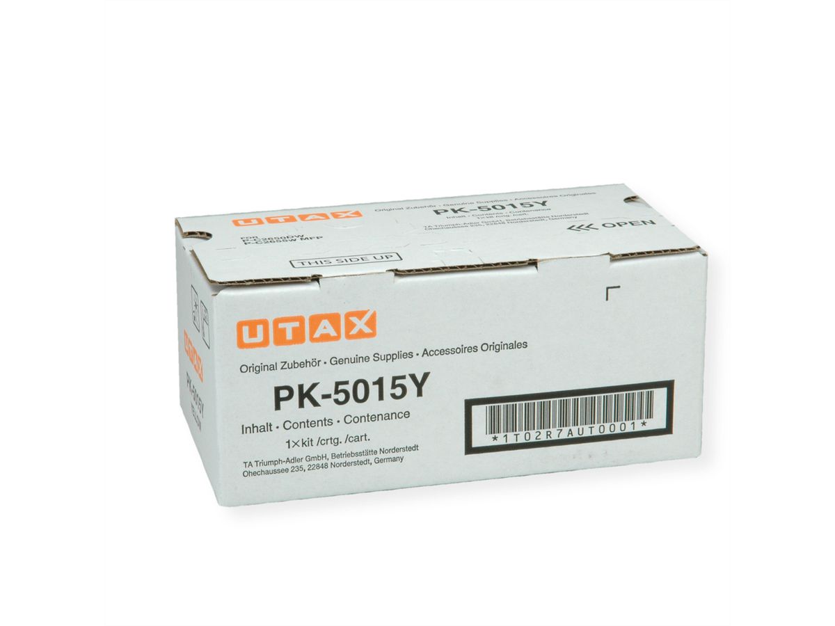 UTAX PK-5015Y Toner, yellow für ca. 3.000S., P-C 2566W