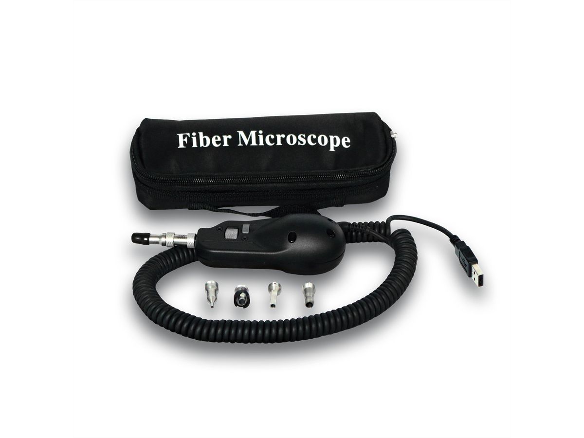 SOFTING Digitales Glasfaser-Prüfset USB, Digitales Mikroskop WX_FX_INSP_KIT