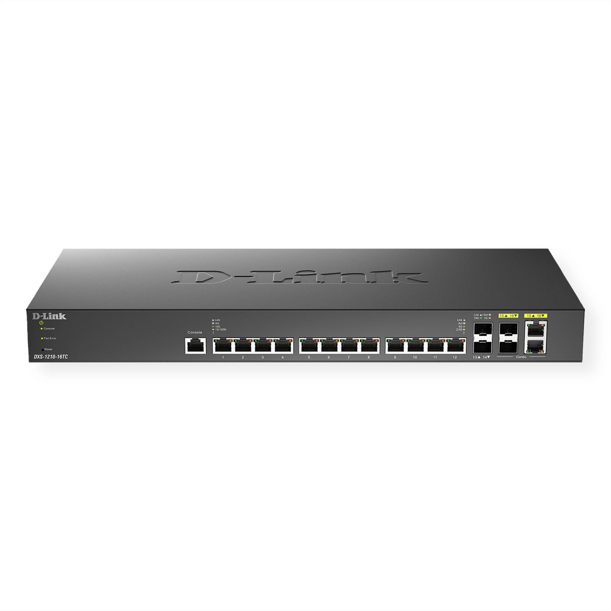 D-Link DXS-1210-16TC Switch 16 ports Smart Managed 10G 2x SFP+ 2x Combo