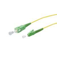METZ CONNECT OpDAT cordon de brassage, SC-S APC/LC-S APC OS2, 1 m
