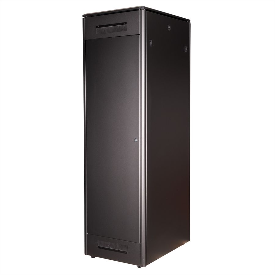 ROLINE 19-Zoll Netzwerkschrank Pro 42 HE, 600x800 BxT Glastür schwarz