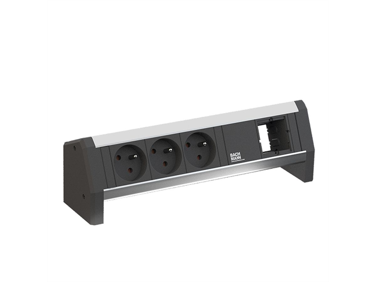 BACHMANN DESK 3xUTE 1xCM Strom 1,0m GST18