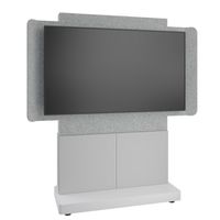 Middle Atlantic Products FM-DS-4875FS-BD8W TV-Halterung 165,1 cm (65") Grau, Silber, Weiß
