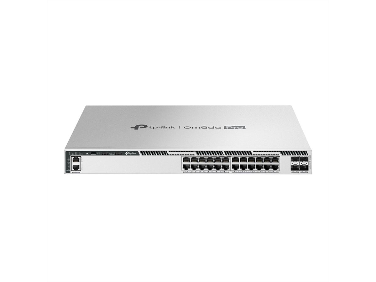 TP-Link Campus Switch S6500-24GP4XF , 24x1G 4x10G PoE L3 Managed Switch