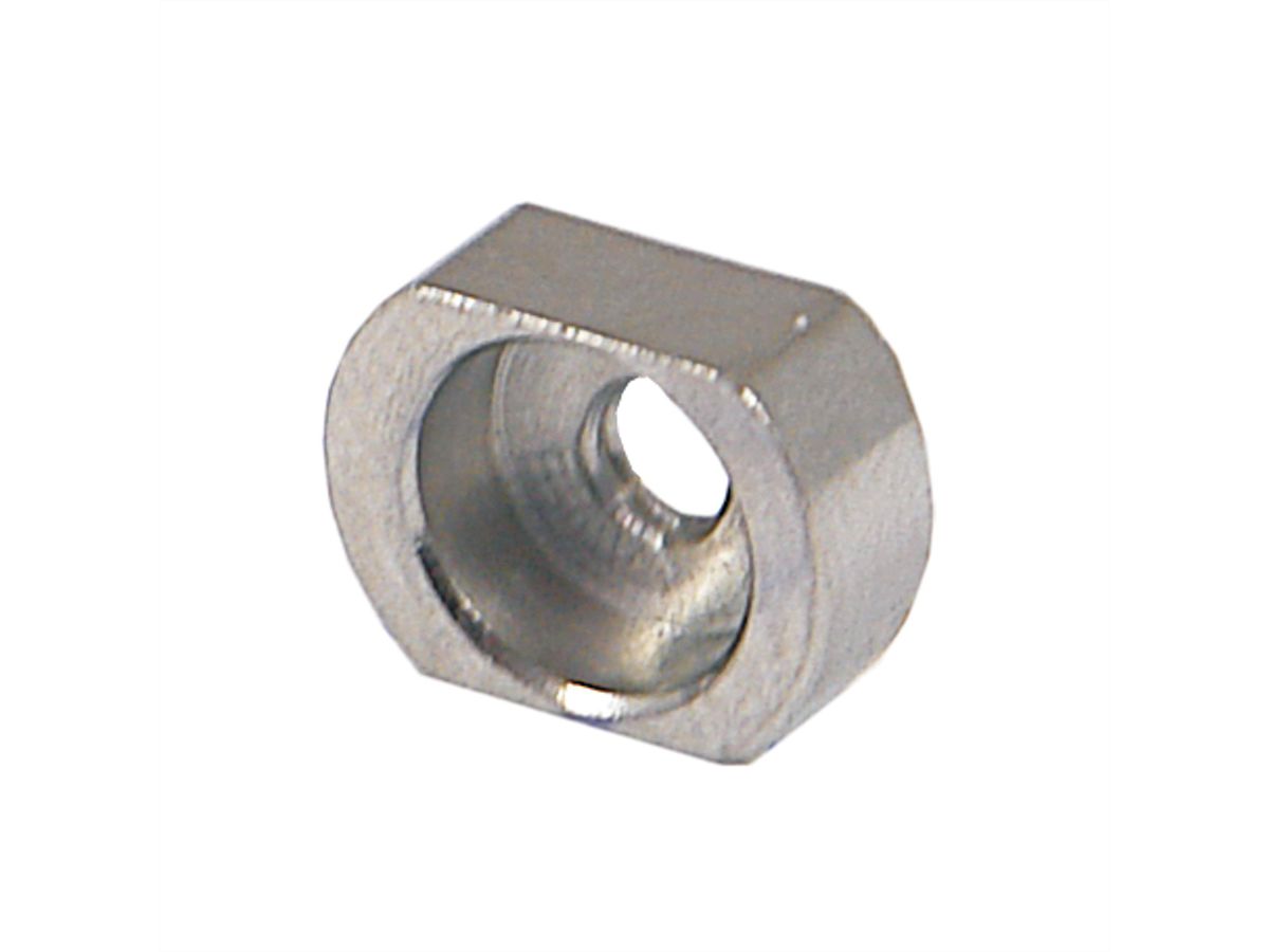 SCHROFF Metallnippel - EINPR.NIPPEL ST.ROSTFR.100ST