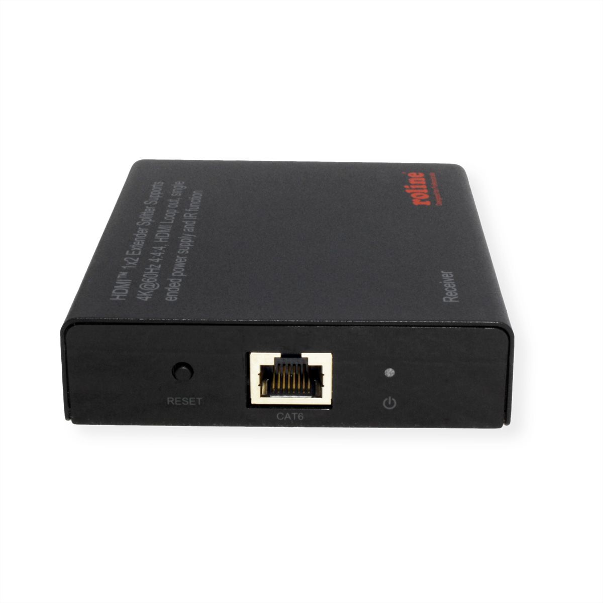 ROLINE Prolongateur/Splitter HDMI, 1x2 via Cat.6A, 70m, 4K60Hz