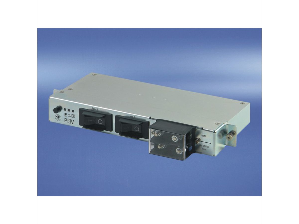 SCHROFF Power Entry-Modul für 5 HE, 6 Slot-AdvancedTCA-System - PEM 6S CHASSIS (ERSATZTEIL)