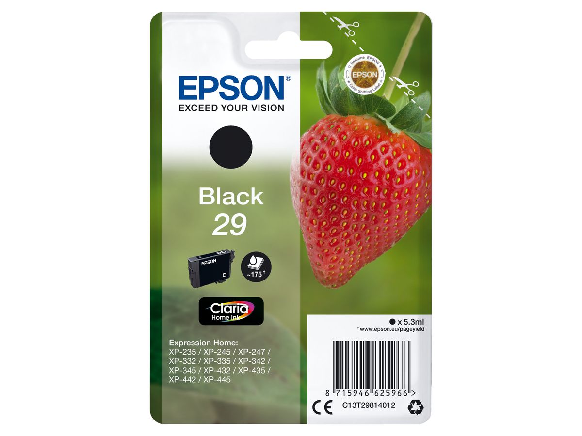 Epson Strawberry Cartouche "Fraise" 29 - Encre Claria Home N