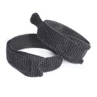 VELCRO® ONE-WRAP Rouleau 12x200mm x 6, noir, réutilisable