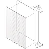 Couvercle latéral à souder pour circuits imprimés SCHROFF, CPCI, 3 U, 100 mm x 160 mm,