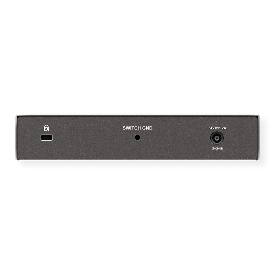 D-Link DGS-1008P 8-Port PoE Gigabit Desktop Switch - Switch - 8 ports