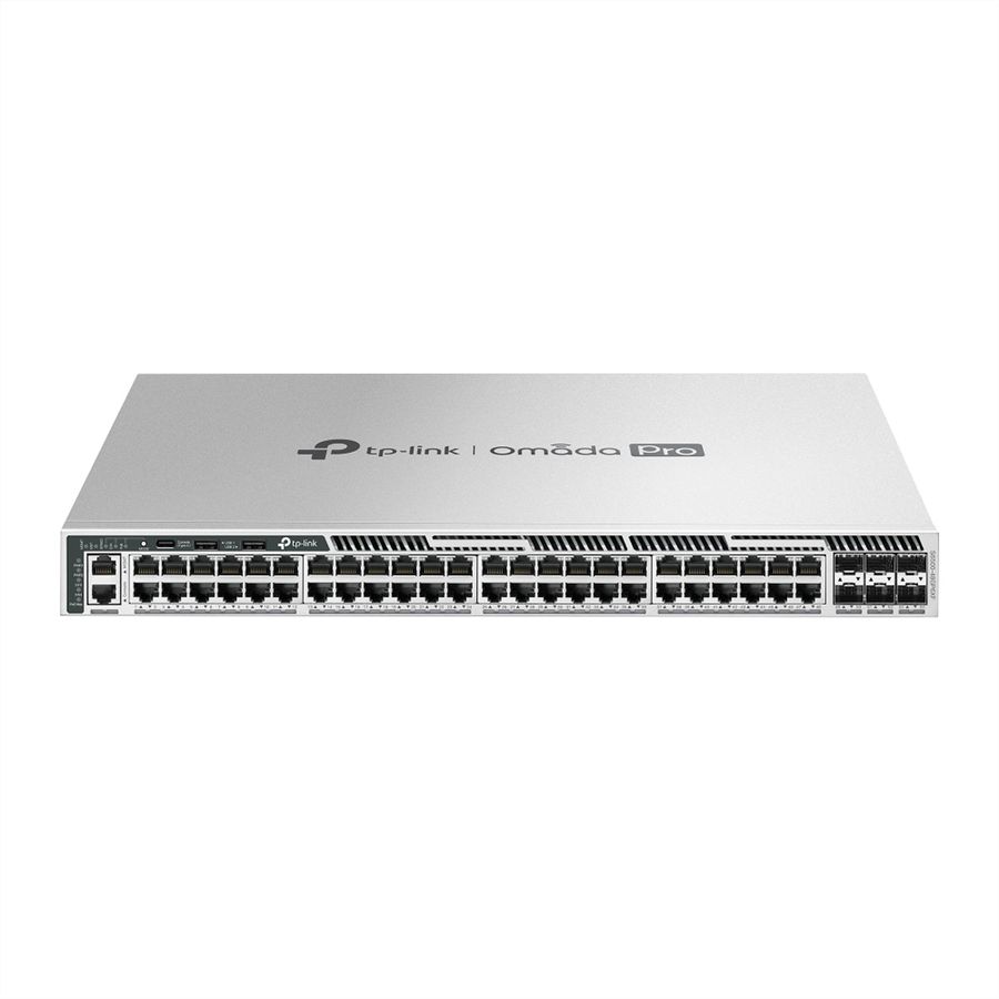 TP-Link Campus Switch S6500-48GP6XF , 48x1G 6x10G PoE L3 Stackable Switch