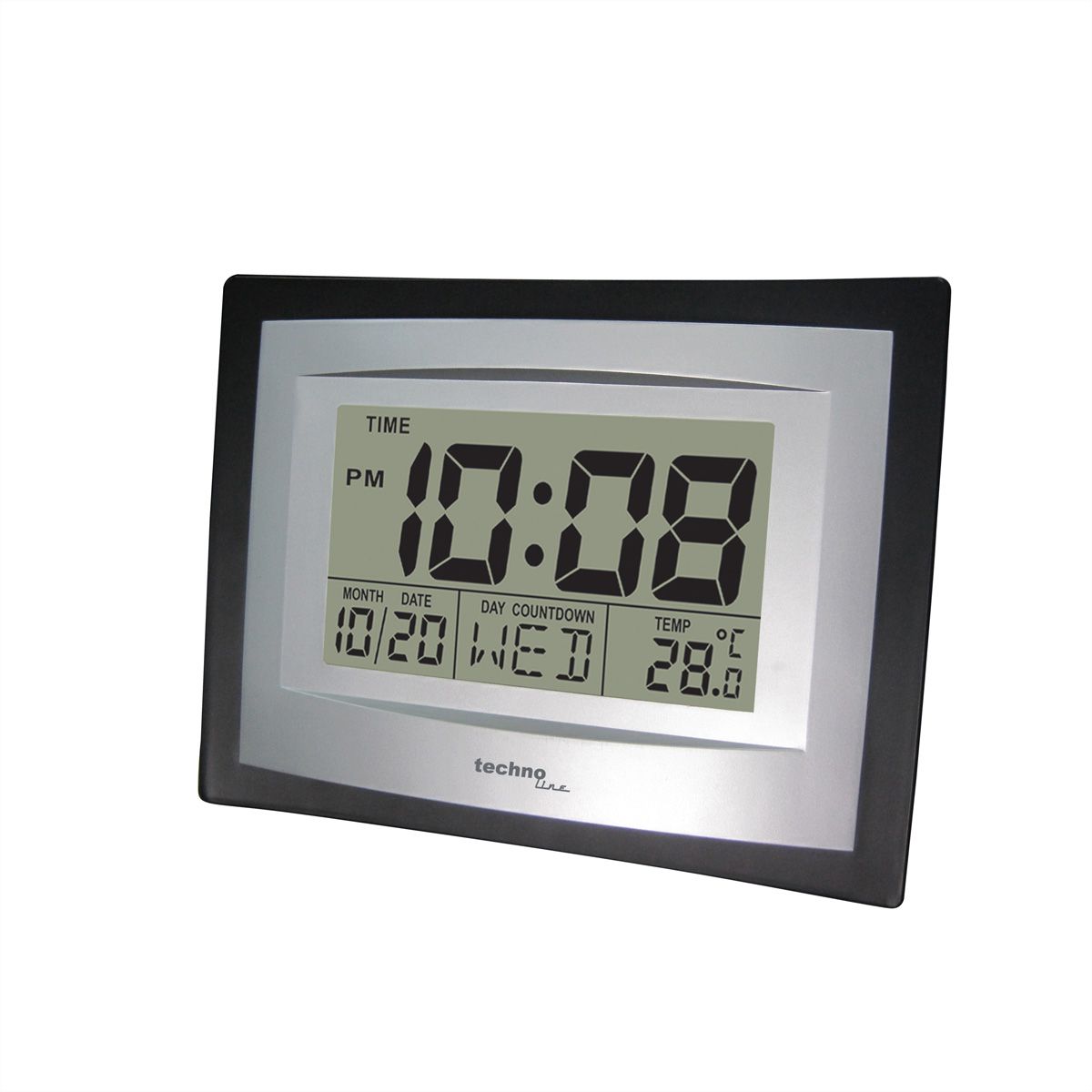 TechnoLine horloge murale WS8004 numérique