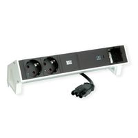 BACHMANN DESK2 2x contact de protection USB C
