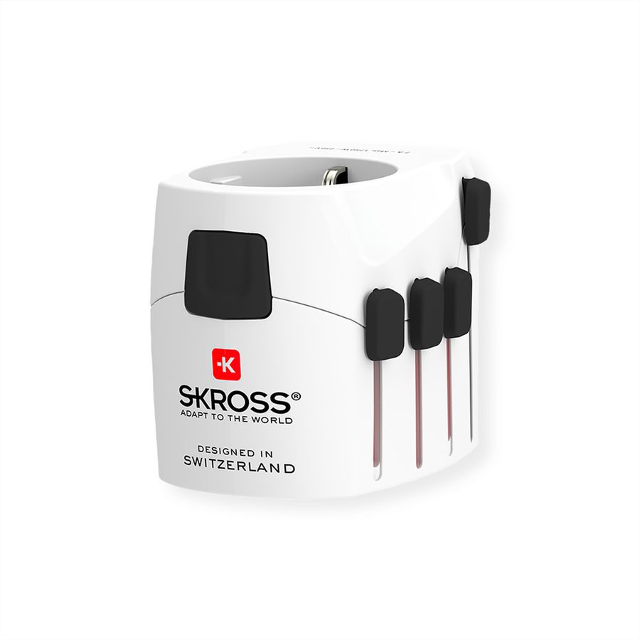 SKROSS Adaptateur de voyage universel PRO World, monde