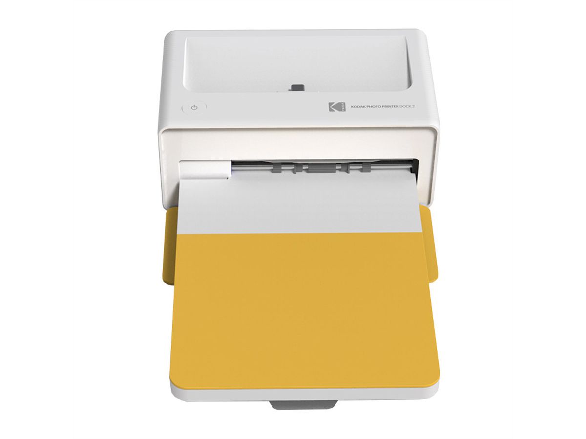 Station d'accueil pour imprimante Kodak Blutooth + 10Paper, Jaune
