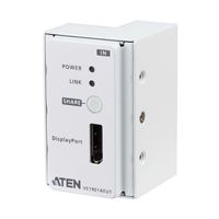 ATEN VE1901AEUT Transmetteur DisplayPort HDBaseT-Lite avec plaque murale EU/PoH
