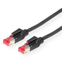 DRAKA Patchkabel Cat.6 (Class E) S/FTP, UC900 TM21, LSOH, schwarz, 3 m
