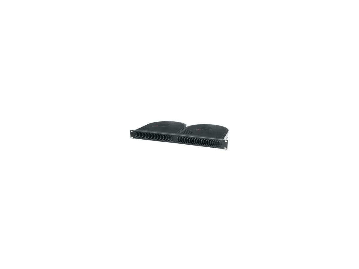 Middle Atlantic Products IQBP-2A Rack-Kühlgerät Schwarz 1U