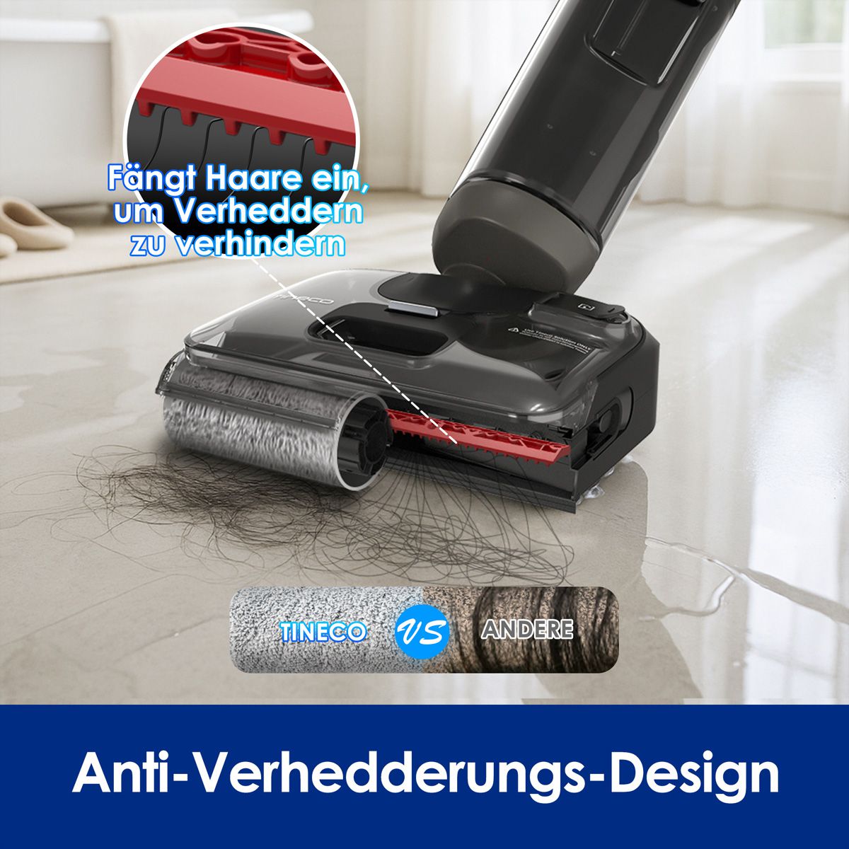 Tineco FLOOR ONE i6 Extensible Plus, Aspirateur laveur