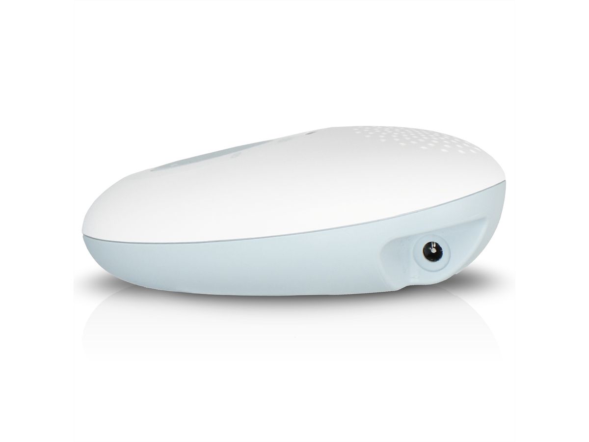 Babyphone DECT Alecto DBX110 avec mode ECO complet, blanc/bleu