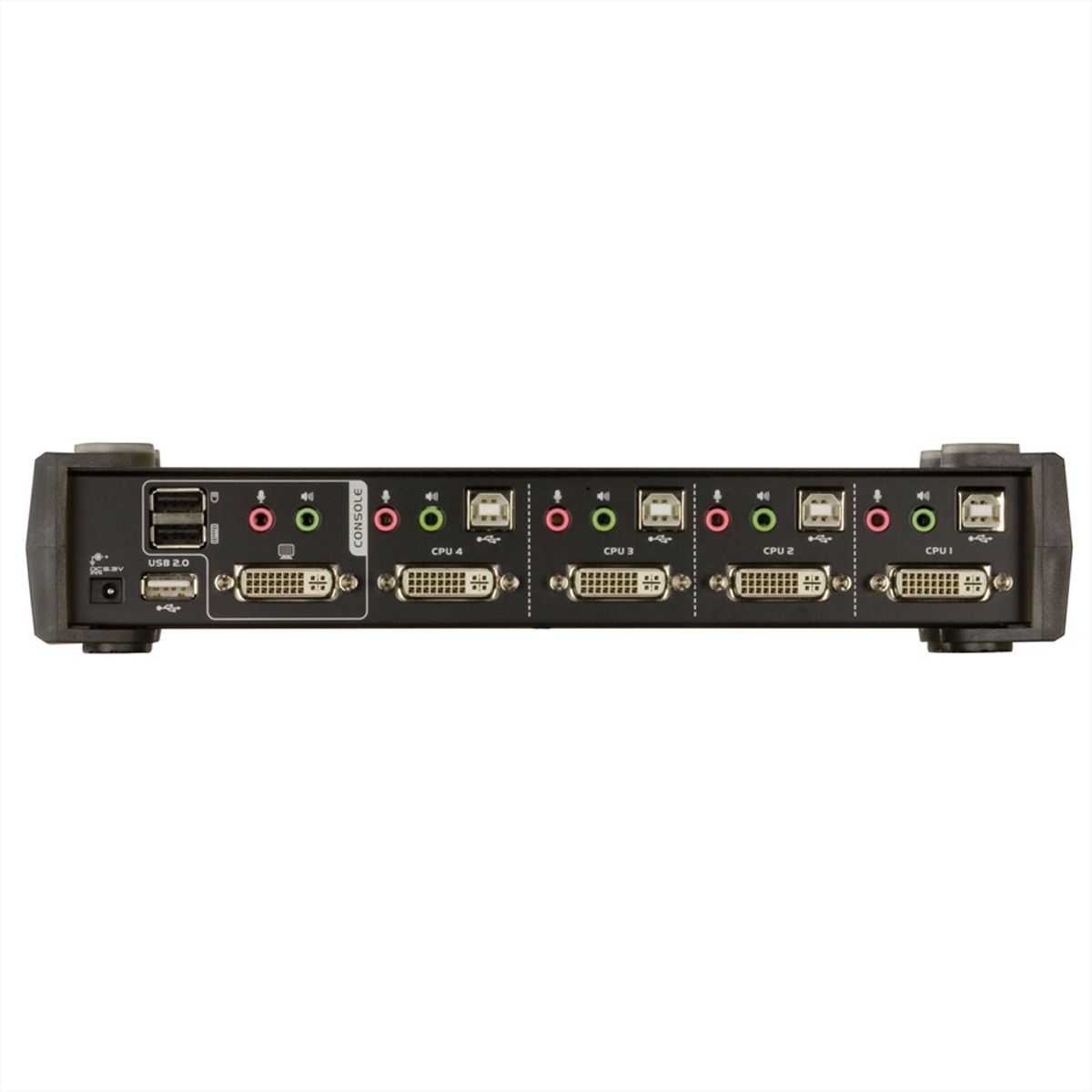 ATEN CS1764A Switch KVM DVI, USB, Audio, Hub USB, 4 ports