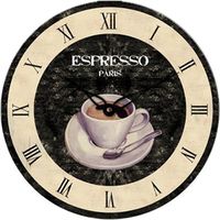 TechnoLine horloge murale WT1015 COFFEE