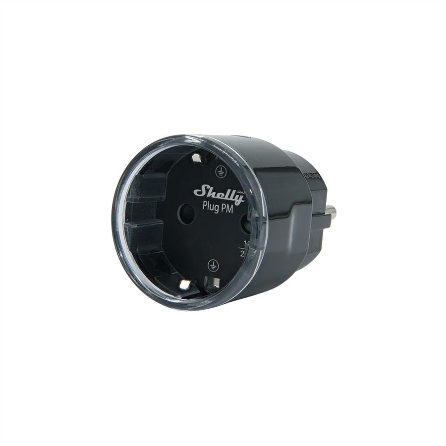 Shelly SmartPlug PM Gen3 schwarz