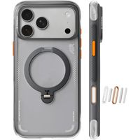 Torras Ostand Q3 Air Case, iPhone 17 Pro Max, MagSafe, noir