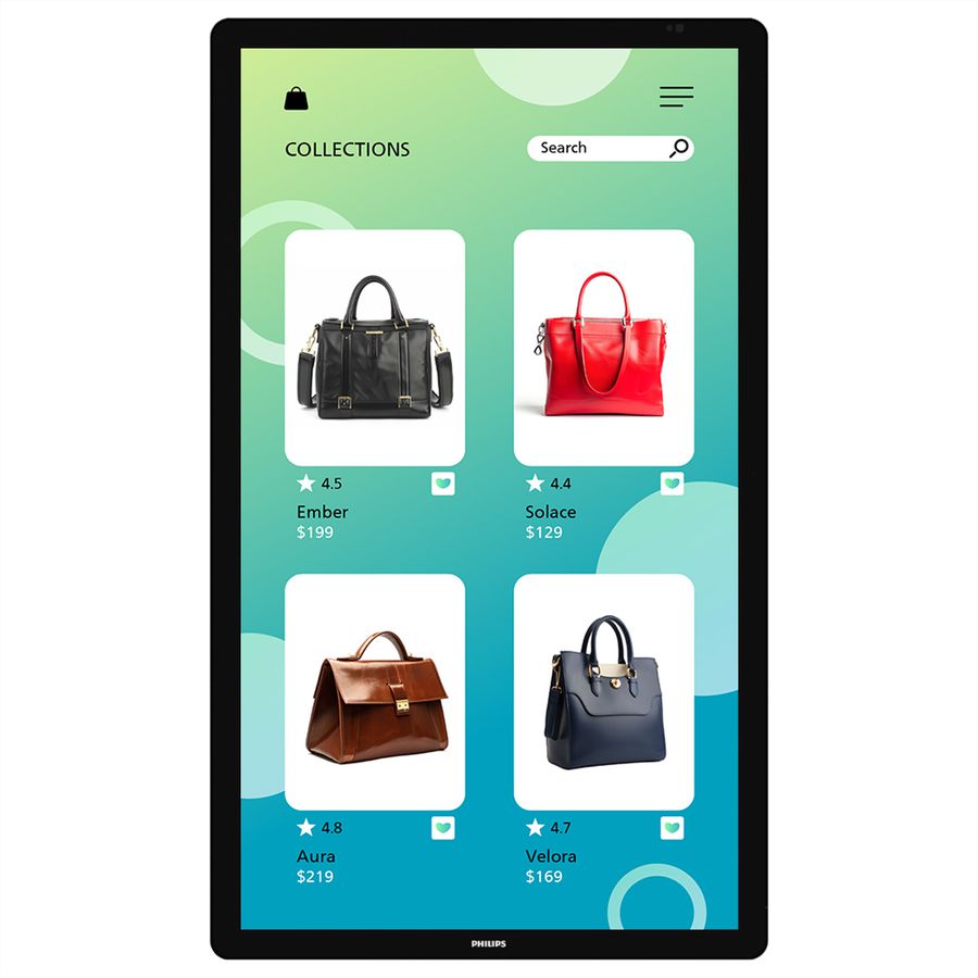 Philips Multitouch Display 32BDL3751T/00, 32", FHD, 24/7, 350cd/m², PCAP
