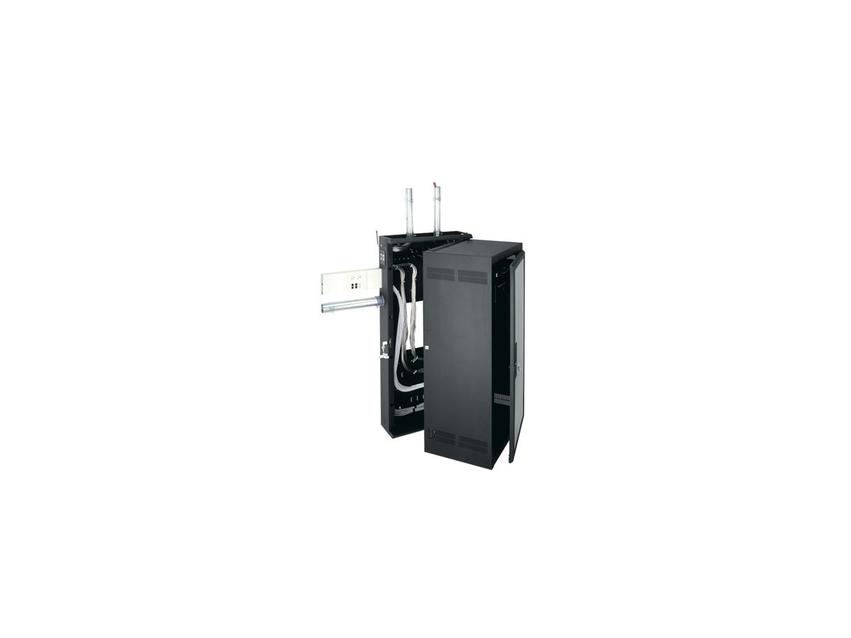 Middle Atlantic Products DWR-16-17PD étagère 16U Rack monté sur le mur Noir