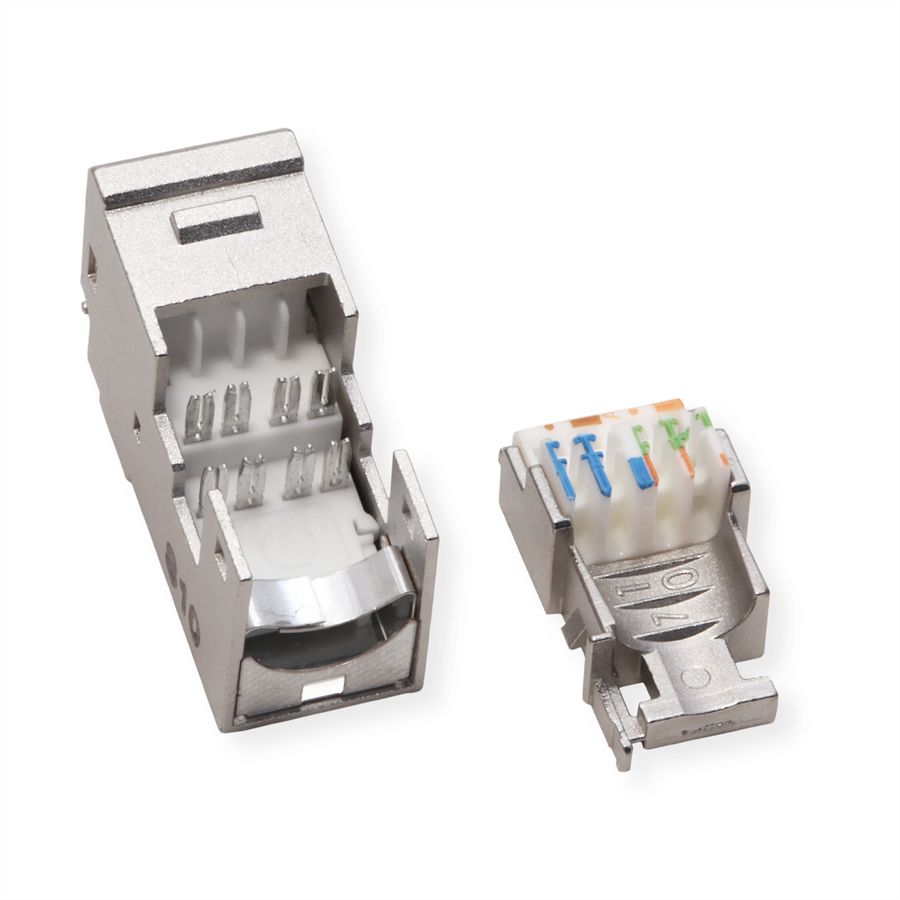 METZ CONNECT E-DAT Modul Cat.6A (Class EA), Kabelmontage ohne Werkzeug