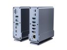 VALUE Station d'accueil USB type C 16 en 1, HDMI/DP 4K60, Gigabit Ethernet, USB-A, USB-C, PD, SD/microSD, Audio
