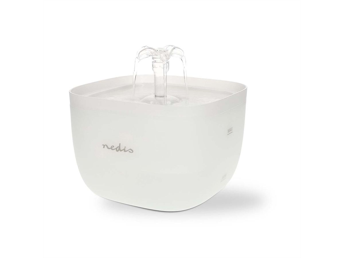 Nedis Haustier-Trinkbrunnen 2 l, weiss