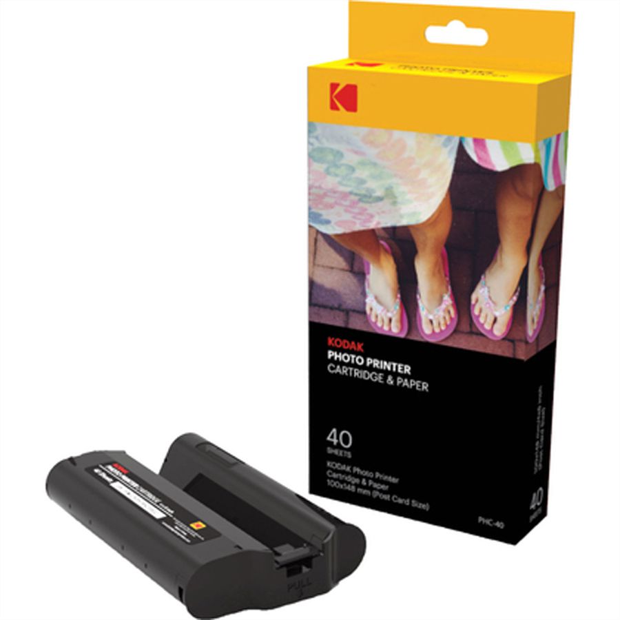 Cartouche Kodak PHC-40, 40 photos, Pour PD450 WiFi et PD480