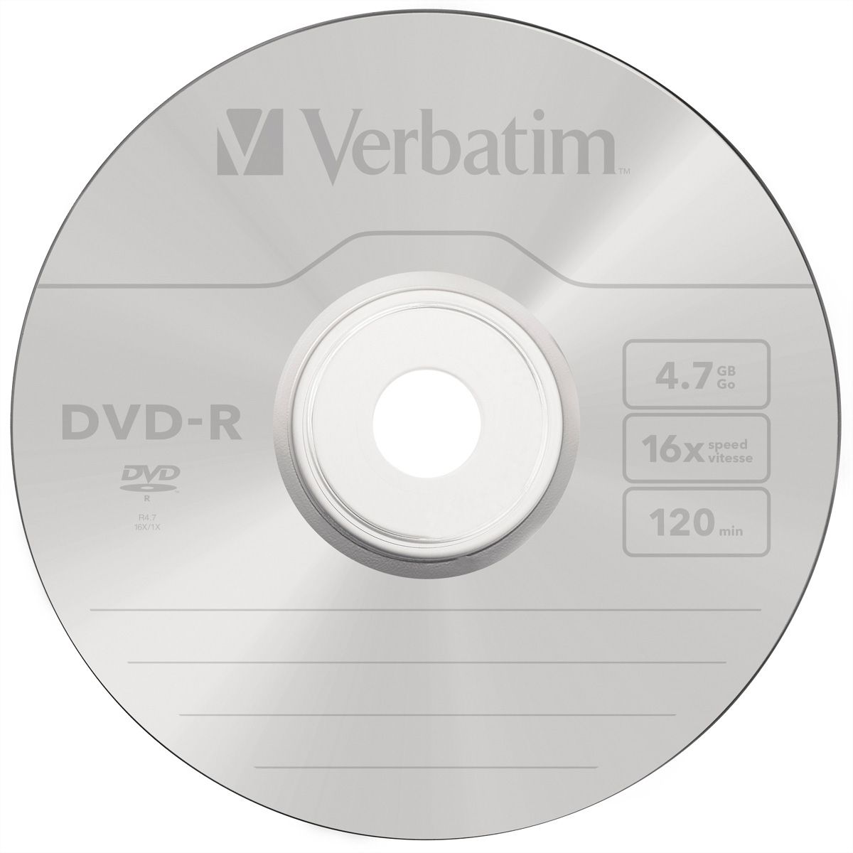 Verbatim DVD-R Spindle 4.7GB 16x 50 Pack