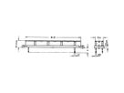 Connecteur SCHROFF Type H, EN 60603, DIN 41612, femelle, 15 contacts, longueur des broches 10.0 mm