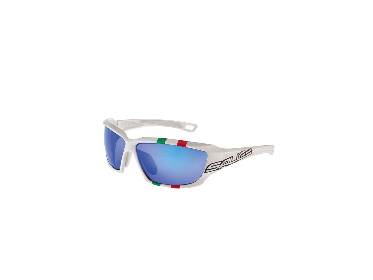 Salice Occhiali Sportbrille 003ITA, White ITA / RW Blue