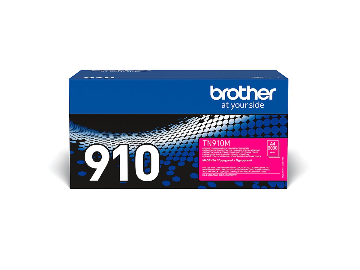 Brother TN-910M Tonerkartusche 1 Stück(e) Original Magenta